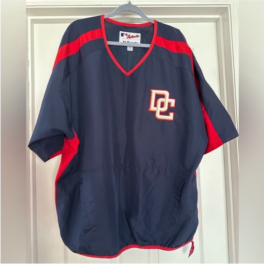 Majestic Washington Nationals Windbreaker EUC